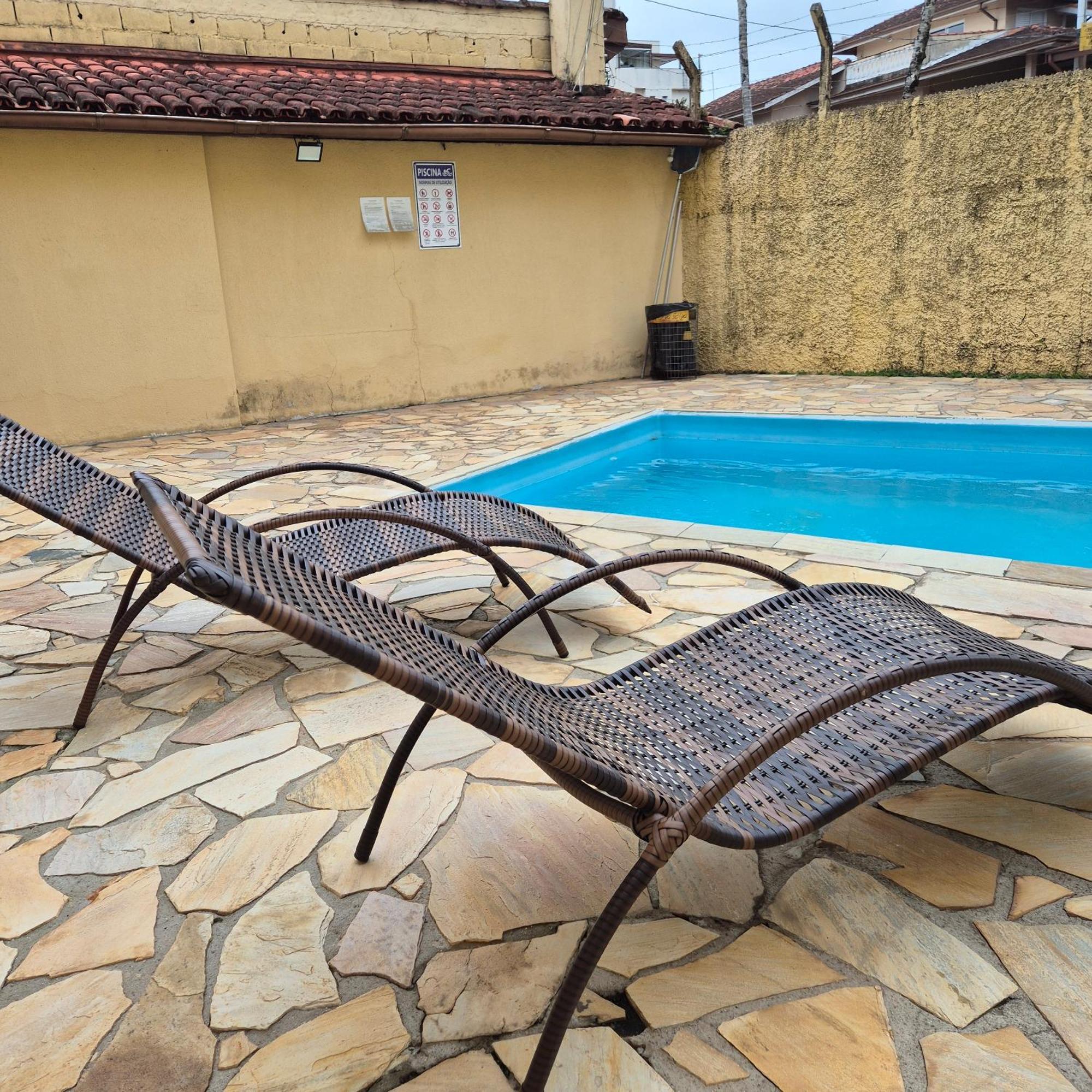 Casa 7 Em Ubatuba No Centro Condominio Com Piscina E Churrasqueira エクステリア 写真